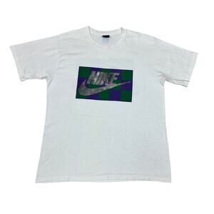 VTG 80s Nike John McEnroe Wimbledon Challenge Court Shirt Men's Large Tennis